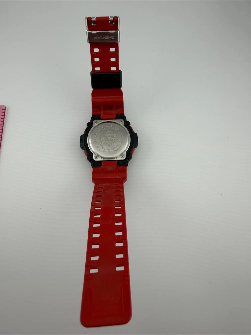 Casio G-Shock Red and Black Digital Sports Watch